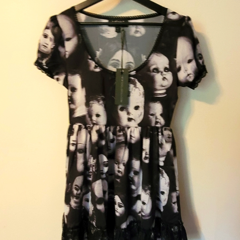 Dolls Kill Wayward Souls Babydoll Dress Size XS BNWT